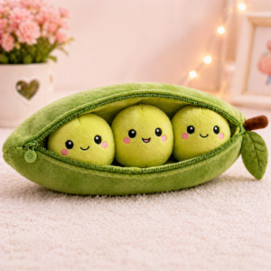 peas pod plush toy