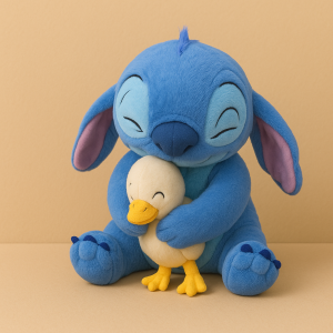 stitch blue duck
